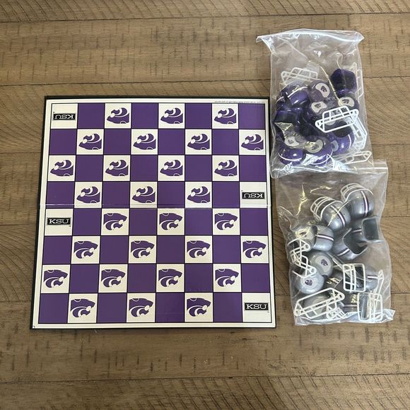 Kansas State college football helmet checkers - Vintage (1994) - Picture 1 of 8